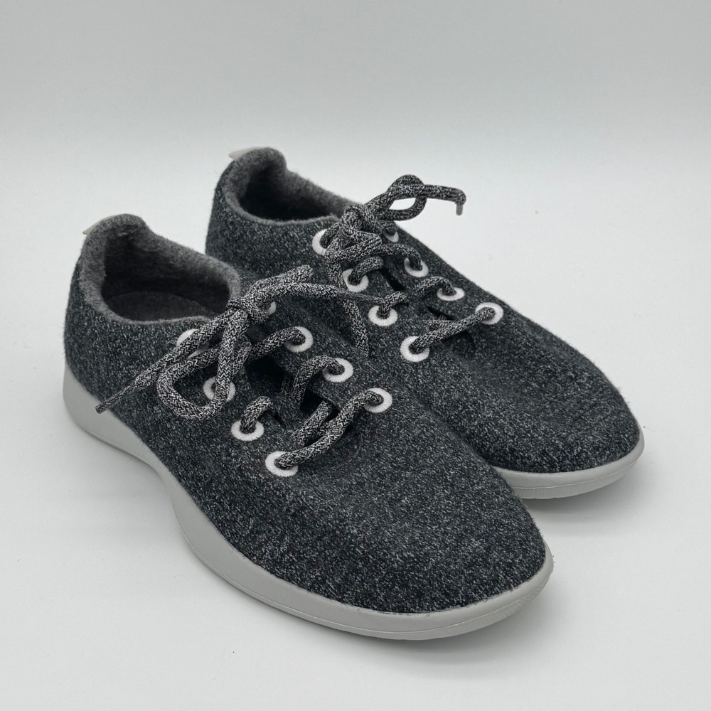 Allbirds Womens Wool Runners Charcoal Grey Sneakers US 8
